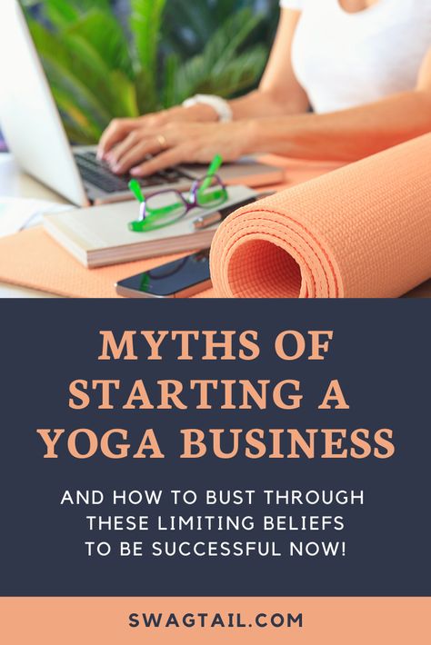 MYTHS OF STARTING A YOGA BUSINESS Starting A Yoga Business, Yoga Business Plan, Yoga Studio Business Plan, Yoga Marketing, Yoga Website, Yoga Place, Hot Yoga Studio, Beginner Yoga Workout, Yoga Teaching