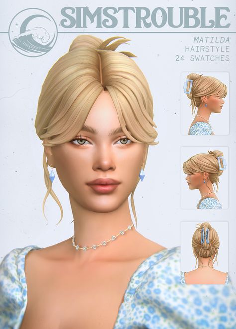 Sims 4 Cc Hair, Mod Hair, The Sims 4 Pc, Pelo Sims, The Sims 4 Packs, Sims 4 Mm Cc, Sims 4 Expansions, Tumblr Sims 4, Sims 4 Cc Folder