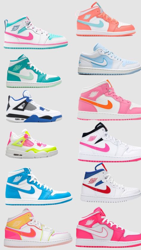 Preppy Jordans, Beauty Routine Checklist, Preppy Shoes, Pretty Shoes Sneakers, Cute Nike Shoes, Cute Nikes, Shoe Inspo, Pretty Shoes, Cute Shoes