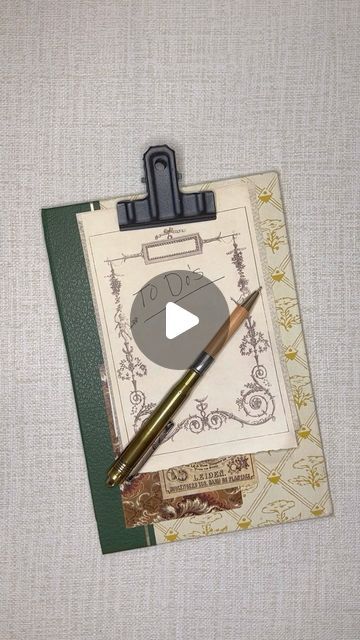 The Graphics Fairy 🧚 Vintage Images on Instagram: "Watch as Sharon Hoerth of @the_journalocity_shop demonstrates how to make a pretty mini clipboard; ideal for your daily to-do list! 

Follow us for more vintage craft inspo!

#craft #crafts #papercraft #craftersgonnacraft #clipboard #diycrafts" Clipboard Art, Diy Clipboard, Fairy Vintage, The Graphics Fairy, Graphics Fairy, Vintage Crafts, Clipboard, Vintage Images, To Do