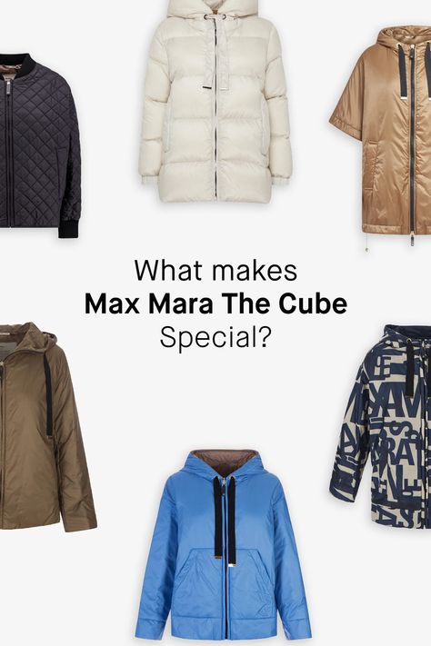 What makes Max Mara The Cube special and where is the best Max Mara The Cube sale? Shop on italist and you'll save up to 40% before any discounting. Read the full article. Puffer Coat Outfit, Max Mara Jacket, Italian Heritage, Travel Wear, Jet Setter, Social Gathering, Coat Outfits, Italian Luxury, Hottest Trends