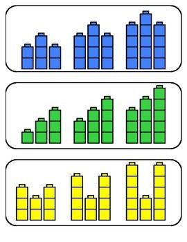 Growing Pattern Task Cards Growing Patterns First Grade, Maths Centres, Growing Patterns, Patterning Kindergarten, Teaching Patterns, Unifix Cubes, Daily 5 Math, Math Patterns, Pattern Worksheet