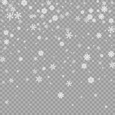 Snow Falling Drawing, Snowing Background, Winter Graphic Design, Snowflakes Template, Snow Graphic, Snowflakes Background, Snow Png, Winter Vector, Background Snow