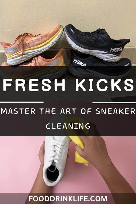 Learn how to master sneaker cleaning with these fresh kicks. Cleaning Sneakers Diy, How To Clean Af1, How To Clean Sneakers, Cleaning Tennis Shoes, Clean Tennis Shoes, Cleaning Sneakers, Sneaker Cleaning, Sneaker Cleaner, Tan Sneakers