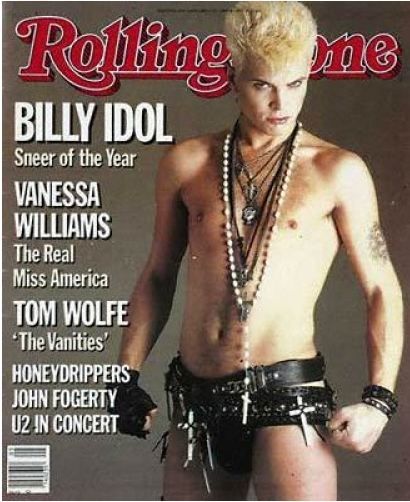 Billy Idol Rolling Stone Magazine Cover, Dr Hook, John Fogerty, Tom Wolfe, Rolling Stone Magazine, Vanessa Williams, Rolling Stones Magazine, Billy Idol, Studio 54