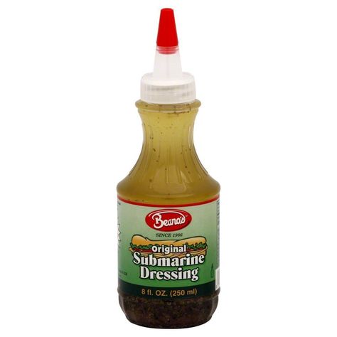 Beanos Drssng Submarine * You can find more details by visiting the image link. Submarine Dressing, Foods To Help Constipation, Sandwich Spreads, The Original Family, Baby Food 8 Months, Baby Food By Age, Herb Candles, Vegan Salad Dressing, Italian Spices