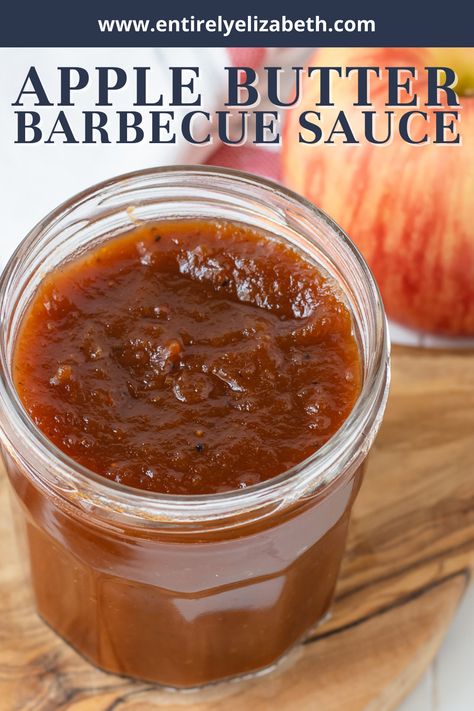 Apple Butter Barbecue Sauce Recipe, Apple Butter Bbq Sauce Recipe, Apple Bbq Sauce Recipe, Apple Butter Bbq Sauce, Pork And Apple Sauce, Butter Bbq Sauce, Pulled Pork Sauce, Recipe Using Apples, Barbecue Pulled Pork