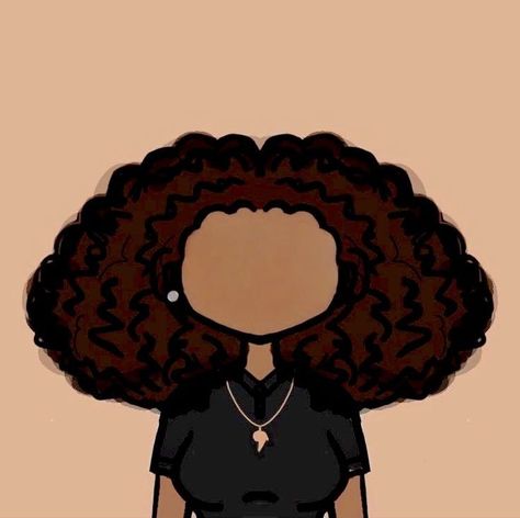 Afro Hello Kitty, Baddie Cartoon Aesthetic Pfp, Tt Pfp, Pfp Character, Curly Hair Cartoon, Goddess Painting, Easy Graffiti Drawings, Craig David, Curly Hair Drawing