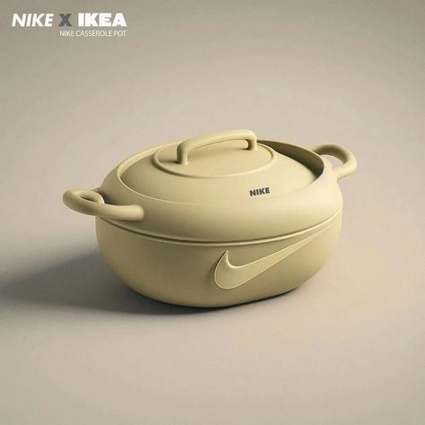 The Ultimate Nike x IKEA Mashup: These Sporty Home Decor Items Were Created by an AI - Yanko Design Ikea Home Decor, Ikea Clock, Quirky Products, Nike Poster, Conceptual Architecture, Generative Design, Ikea Home, Arch Daily, Yanko Design