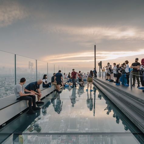 King Power Mahanakhon, Observatory Architecture, Observation Deck, King Power, Roof Garden, Rooftops, Hotel Design, Bangkok Thailand, Phuket