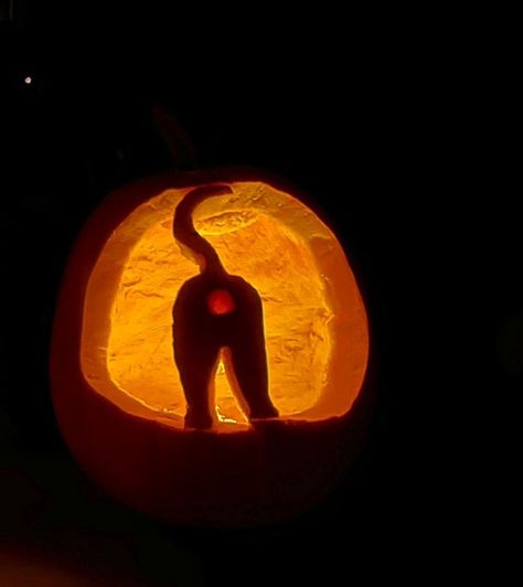 Pumpkin Carving Ideas Cat Butthole, Simple Fun Pumpkin Carving Ideas, Simple Funny Pumpkin Carvings, Inappropriate Pumpkin Carving, Cat Butthole Pumpkin Carving, Easy Pumpkin Carving Ideas Funny, Silly Pumpkin Carving Ideas, Pumpkin Carving Ideas Silly, Dremel Pumpkin Carving Ideas