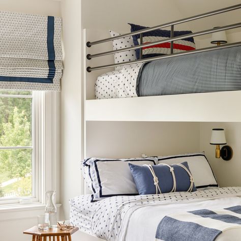 If a room could capture the essence of nostalgia, this would be it. Not to mention, it's perfect for tucking all the kids in for the night while you savor the evening at the lake. 

Interior Design: @northshorenest
📷: @aimeemazzenga
Builder: @lowellcustomhomes Modern Coastal Lighting, Kids Bunk Room, Lake House Bunk Rooms, Michigan Lake House, Lake House Interior, Bunk Rooms, Shore House, Chic Interior Design, Lake Cottage