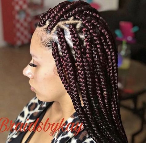 Braids Styling, Triangle Braids, Triangle Box Braids, Large Box Braids, Woman Hairstyles, Small Box Braids, Kid Hairstyles, Blonde Box Braids, Braid Inspiration