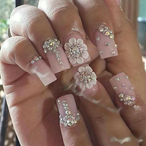 Nails Diamonds, Fly Nails, Glitter French Nails, Sculptured Nails, Bridal Nail Art, Acrylic Toe Nails, Pretty Toe Nails, Wow Nails, Sassy Nails