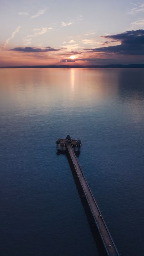 Brown wooden pier dock on body of water during golden hour photo – Free Blue Image on Unsplash Clevedon Pier, Iphone Wallpaper Music, Golden Hour Photos, Paddle Surfing, Sup Surf, Bristol Uk, Body Of Water, Free Hd Wallpapers, Site Design