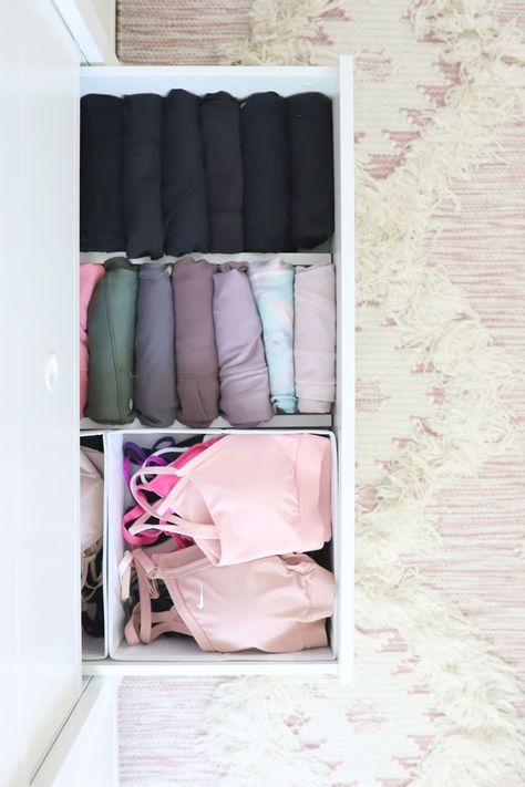 Drawer Organization, Drawer Dividers, Drawer Organizers, Clothes Organization, Dresser Drawers, Room Inspo, Shoe Rack, Home Organization, From Home