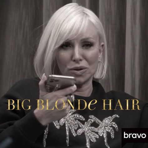 Margaret Josephs, Black Palm Tree, Real Housewives Of New Jersey, Big Blonde Hair, Jersey Fashion, Season 12, Real Housewives, Palm Tree, Hair Inspo