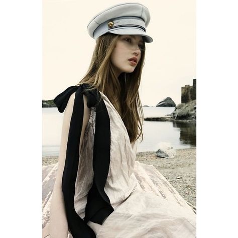 Yacht Fashion, Military Inspired Fashion, Military Chic, Hat Styles, Fashion Forms, Sailor Fashion, Russian Fashion, Nautical Fashion, Military Inspired