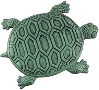 Amazon.com : plastic stepping stones Garden Turtle, Turtle Garden, Stone Flower Beds, Flower Bed Decor, Stepping Stone Walkways, Stone Step, Step Stones, Unique Garden Decor, Sloped Backyard