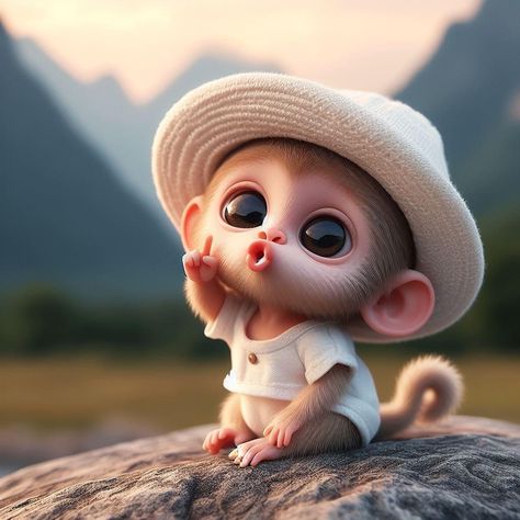 Cute Monkey Wallpaper, Monkey Pics, Cute Monkey Cartoon, Cute Monkeys, Funny Monkeys, Cute Monkey Pictures, Monkey Cartoon, Monkey Drawing, Baby Monkeys