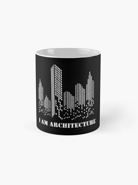 Architecture Funny, Funny Architecture, Architecture Gifts, Architect Design, A Coffee, Mug Designs, Different Colors, Architects, Sell Your Art