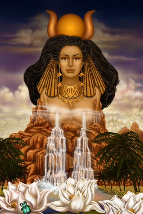 Circulus Paganus: Hathor - Deusa do Amor e do Júbilo Goddess Guidance Oracle, Angel Tarot, Oh My Goddess, Queen Of Heaven, Sacred Feminine, Egyptian Mythology, Egyptian Goddess, Goddess Of Love, Goddess Art