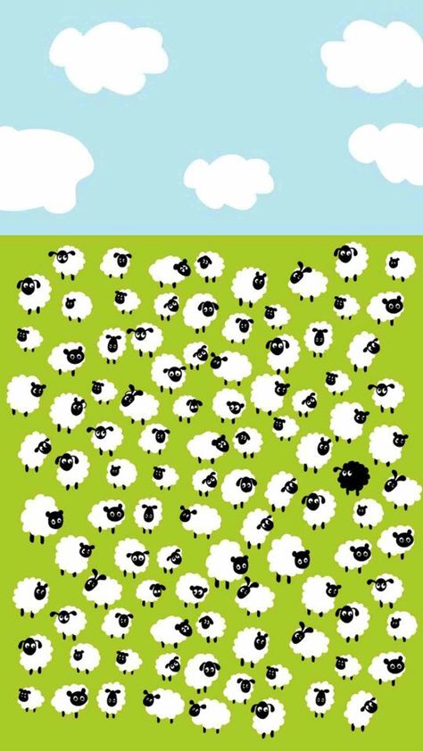 lammies Sheep Illustration, Baa Baa Black Sheep, Sheep Art, Counting Sheep, Sheep And Lamb, Art Fabric, Black Sheep, Mermaid Art, Art Journals