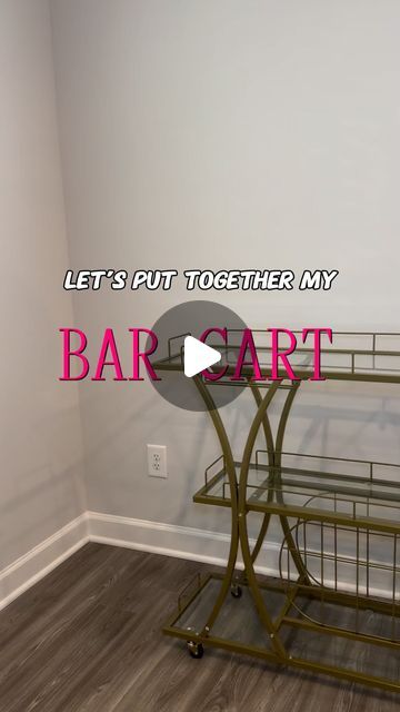 faith | fashion | lifestyle | vlogs on Instagram: "i can’t wait to decorate the wall now !! 

keep up with the moving/home decor vlogs over on my tiktok 🥰🥰 

#explorepage #decor #homedecor #barcart #barcartstyling #barcartdecor #boba #matcha #kitchen #kitchendecor #barcartstyle" Serving Cart Decor Ideas, Bar Cart Styling Without Alcohol, Tea Cart Ideas, Bar Styling Ideas, Bar Cart Styling Ideas, Bar Decoration Ideas, Boba Matcha, Bar Decor Ideas, Rolling Bar Cart