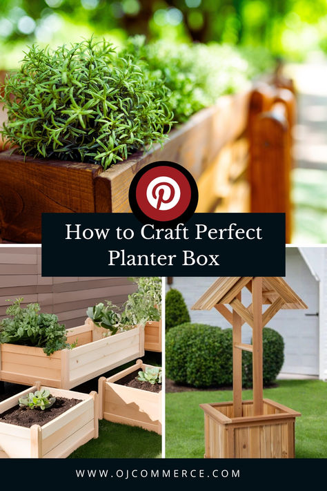 How to Craft Perfect Planter Box Diy Planter Boxes, Diy Planter, Diy Planter Box, Diy Gardening, How To Craft, Urban Oasis, Planter Box, Favorite Flowers, Diy Planters