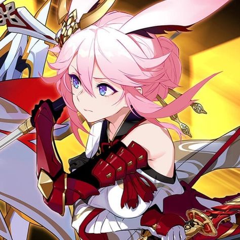 Yae Sakura and Theresa Apocalypse Matching Icon! | Cr: miHoYo (You can find the original art in Honkai Impact 3rd website) Yae Sakura, Honkai Impact 3rd, Alien Stage, Honkai Impact, Pink Hair, Anime Icons, Anime Art, Original Art, Things To Come