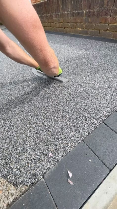 VubaMac | VubaMac ASMR style 🔊⁣ ⁣ Experience the satisfaction of the world’s most flood-resistant paving solution🌍🦬🚀⁣ ⁣ Resin Bound driveways now can… | Instagram Resin Bound Driveways, Resin Driveway, Driveway Ideas, Driveway, Eco Friendly, Patio, Canning, The World, Instagram