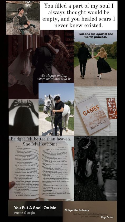 #aesthetic #bridget #rhys #love #collage #anahuang #romance #princess #kingdom Rys Larsen And Bridget, Bridget And Rhys Aesthetic, Bridget Rhys, Bridget And Rhys, Twisted Games, Love Collage, Me Against The World, Twisted Series, Dark Romance Books