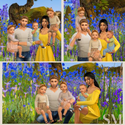 simmisstrait on Tumblr Sims 4 Cc Family Of 3 Poses, Sims 4 Family Poses Triplets, Triplets Poses Sims 4, Sims 4 Triplet Poses, Sims Poses, Toddler Poses, Ts4 Poses, 4 Family, Cc Sims4