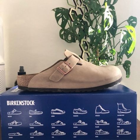 Birkenstock Boston Clogs! EU 40, Oiled Leather, Tobacco Brown Boston Birks, Birkenstock Boston Clogs, Boston Clogs, Birkenstock Boston, Birkenstock Boston Clog, Birkenstock Shoes, So Nice, Mule Clogs, Mules Shoes