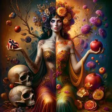 🝏 Persephone :: Queen of the Underworld Persephone Queen Of The Underworld, Greek Underworld, Persephone Greek Goddess, Persephone Art, God Of The Underworld, Persephone Goddess, Amazing Halloween Costumes, Daughter Of Zeus, Hades And Persephone