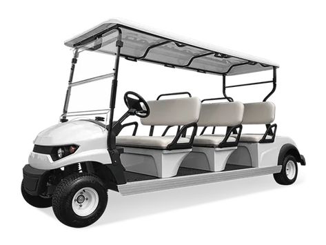 6 Seater Golf Buggy Golf Room, Golf Buggy, Golf Carts For Sale, Golf Cart, Golf Carts, Ergonomics Design, Ergonomic Design, Comfortable Seating, Transportation