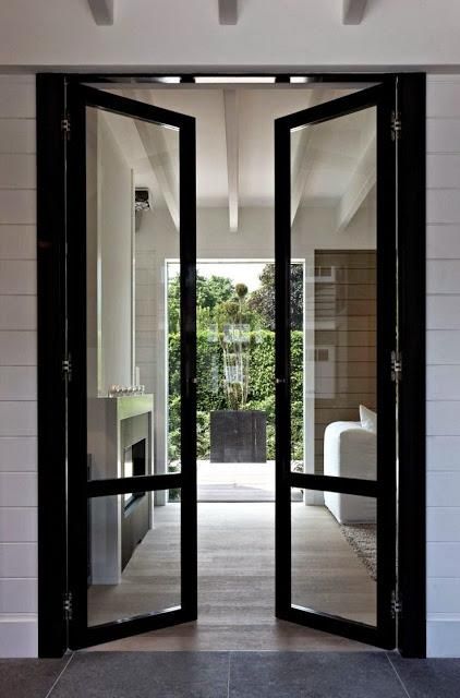 The Year's Best Trend: Interior Steel Doors and Windows Pirate Bar, Arched Interior Doors, Steel French Doors, Steel Doors And Windows, Arch Interior, French Doors Interior, French Door, Beautiful Doors, Steel Doors