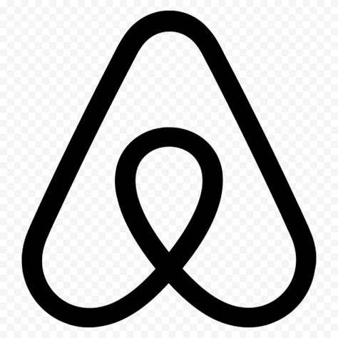 Airbnb Symbol, Original Background, Logo Sign, No Background, Symbol Logo, Lululemon Logo, Png Image, Png Images, Retail Logos