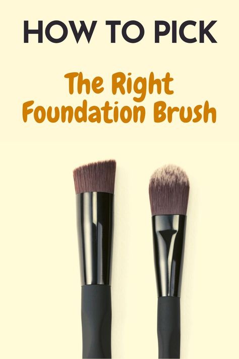 foundation brush Apply Foundation With Brush, How To Use Foundation, Best Foundation Brush, Best Powder Foundation, Best Foundation Makeup, Good Foundation, Best Brushes, How To Apply Foundation, Best Foundation