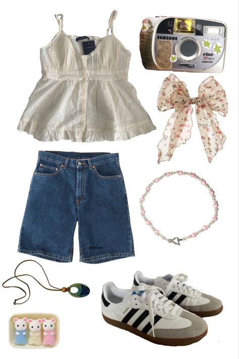 Romper Outfits Aesthetic, What To Wear In Summer 2023, Concert Festival Outfit Ideas, Euro Summer Outfit Aesthetic, Summer Outfits For Extreme Heat, Summer Fashion Australia, Cmbyn Summer Outfits, Outfit Boards Summer, Bi Summer Outfits