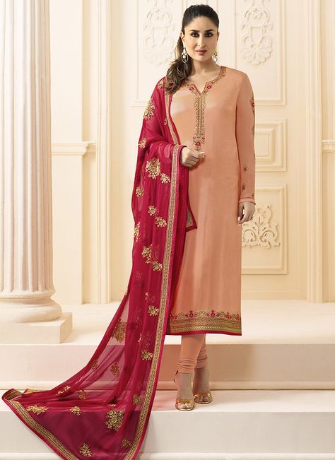 Satin Churidar, Bollywood Suits, Indian Suits For Women, Straight Suit, Tight Dress Outfit, Bollywood Dress, Churidar Suits, Designer Suit, Designer Salwar Suits