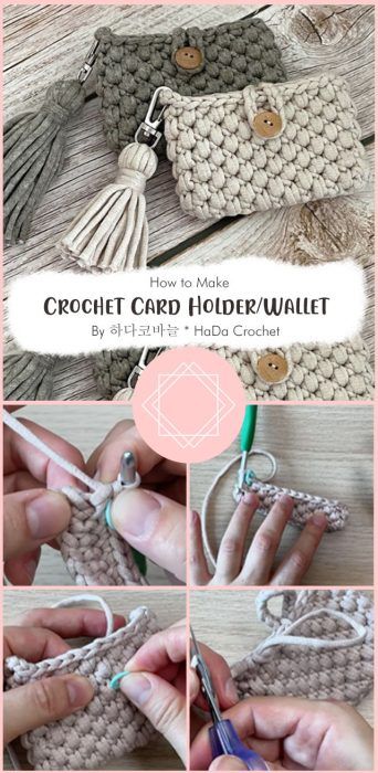 Crochet Card Pouch, Crochet Card Holder, Wallet Pattern Free, Crochet Wallet, Crochet For Beginners Blanket, Pouch Tutorial, Crochet Market Bag, Crochet Gift, Card Pouch