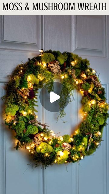 5,167 likes, 190 comments - thenavagepatch on March 17, 2023: "DIY Moss & Mushroom Wreath aka Fabulous Fungus for your Front Door! #wreath #wreaths #wreathmaking #wreathsofinstagram #springwreath #mushrooms #mushroom #mushroomart #moss #diyhomedecor #frontdoordecor #frontdoorwreath". Toadstool Wreath, Fall Wreath With Mushrooms, Moss And Mushroom Wreath, Wreath With Red Mushrooms, Square Moss Wreath, Moss Mushroom, Mushroom Wreath, Diy Moss, Instagram Diy