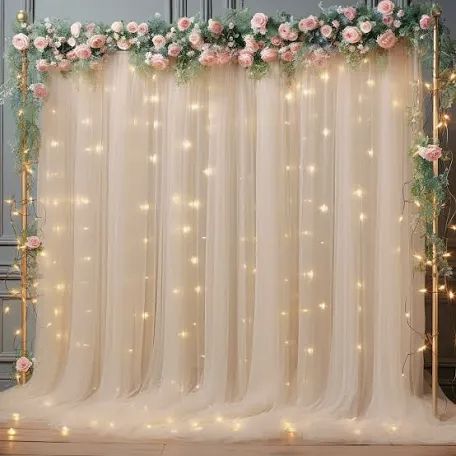 Quince Wall Decorations, Quince Photo Backdrop Ideas, Photo Wall Sweet 16, Flower Wall Quinceanera, Sweet Sixteen Princess Theme, Once Upon A Time Sweet 16, Light Pink Quinceanera Theme Ideas, Sweet 16 Elegant Party Ideas, Floral Theme Sweet 16