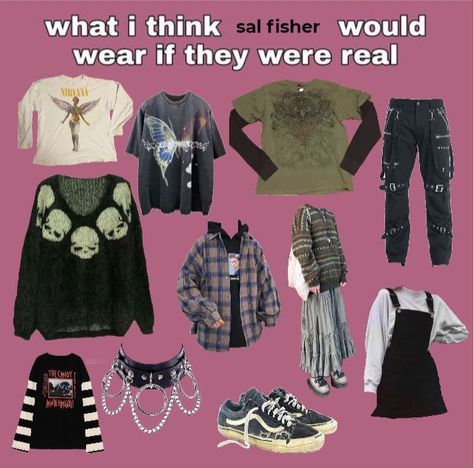 Sally Face Outfits, Grunge Boy, His Style, Sally Face, Face Aesthetic, Face Cloth, Fairy Grunge, School Fashion, Grunge Outfits