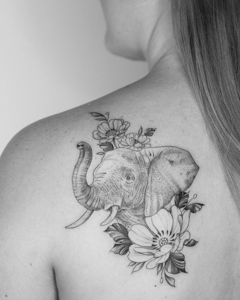 Feminine Horror, Feminine Elephant Tattoo, Lace Thigh Tattoos, Elephant Head Tattoo, Arm Tattoo For Women, Mandala Elephant Tattoo, Ram Tattoo, Tattoos To Cover Scars, Octopus Tattoo Design