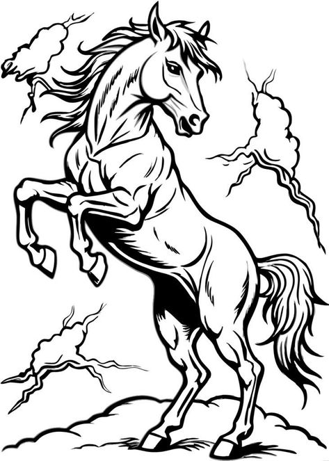 Printable Horse Coloring Pages, Coding Images, Animal Mix, Horse Stencil, Abstract Horse Art, Iphone Wallpaper Blur, Horse Anatomy, Abstract Horse, Horse Coloring Pages