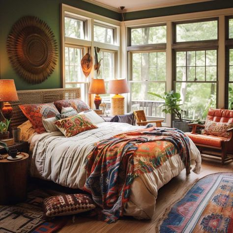 3+ Bohemian Interior Design Bedroom Trends for a Stylish Update • 333+ Images • [ArtFacade] Urban Living Room Decor, Room Aesthetic White, Street Style Living Room, House Schemes, Bohemian Interior Design Bedroom, Small Kids Playroom Ideas, Small Kids Playroom, Bedrooms Boho, Scandi Rustic