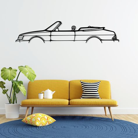 Unbelievable offer! 900i Saab 1991 Metal Car Silhouette Wall Art, Metal Wall Art Decor, Gift For Car Lovers, Car Guy Gifts, Car Gifts For Him, at an incredible price of $119.00 Don't miss out on this sensational deal! #WallDecorForHim #GiftsForCarLovers #MetalCarWallArt #SaabWallArt #CarGuyGifts #MetalWallArt #SaabWallDecor #SaabSilhouette #CarGiftsForHim #MetalCarSilhouette Koenigsegg Agera R, Car Vibes, Guy Gifts, E36 M3, Car Guy Gifts, Car Silhouette, Silhouette Wall Art, Rx 8, Powder Paint