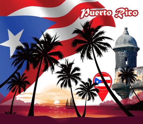 Cricut Pins, American Flag Pictures, Pr Flag, Chocolate Bowls, Png Pictures, Puerto Rico Pictures, African Goddess, Puerto Rico Art, Puerto Rican Flag